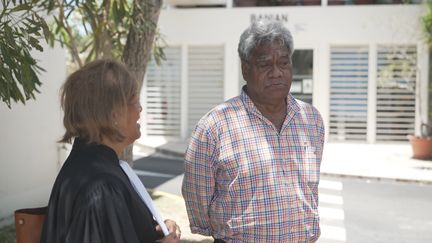 Jacques Lalié au palais de justice de Nouméa le 5 novembre 2024. (Claude Lindor / NC la 1ère)